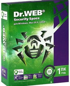 Dr.Web Security Space Pro 1ПК 1 год