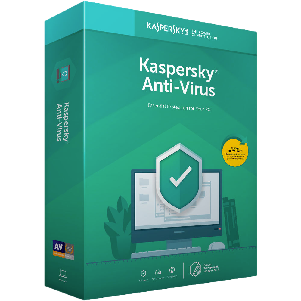 Kaspersky Antivirus 2ПК 1 год